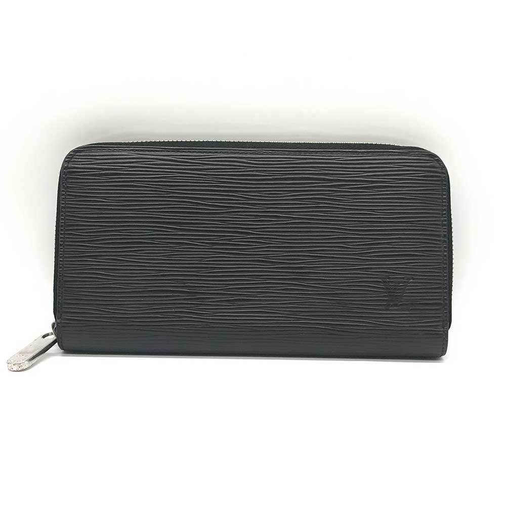 Louis Vuitton Epi Zippy Wallet Long Black